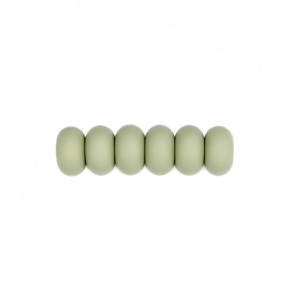 Siliconen kralen - Abacus - 14 mm - Pistache