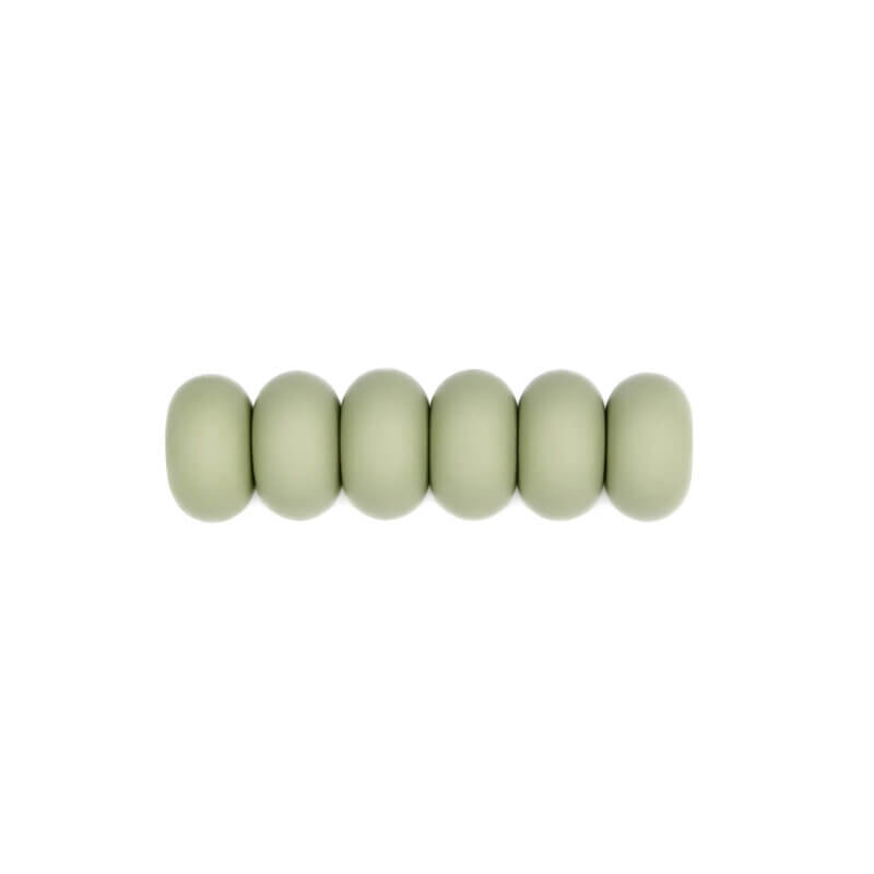 Silicone beads - Abacus - 14 mm - Pistachio