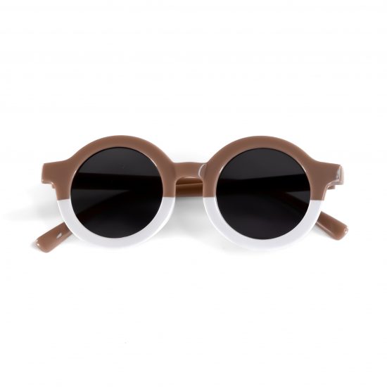 Peuter zonnebril Kinder UV400 Zonnebril Groothandel Inkopen Dark Oak Kokos