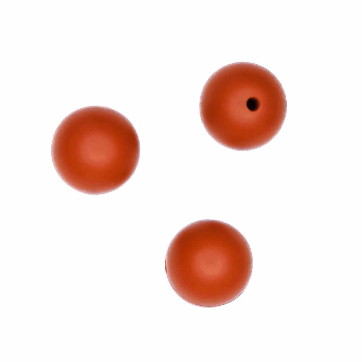 Perles de silicone en gros cajun bpa free round