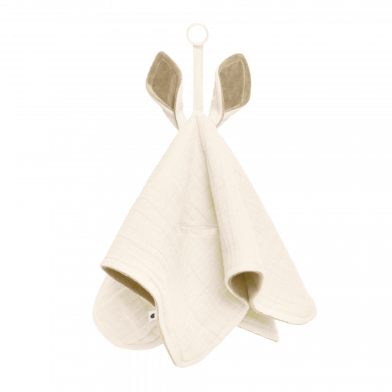BIBS Tutteldoekje Tutdoekje Cuddle Cloth Kangaroo Groothandel Inkopen Ivory Vanilla