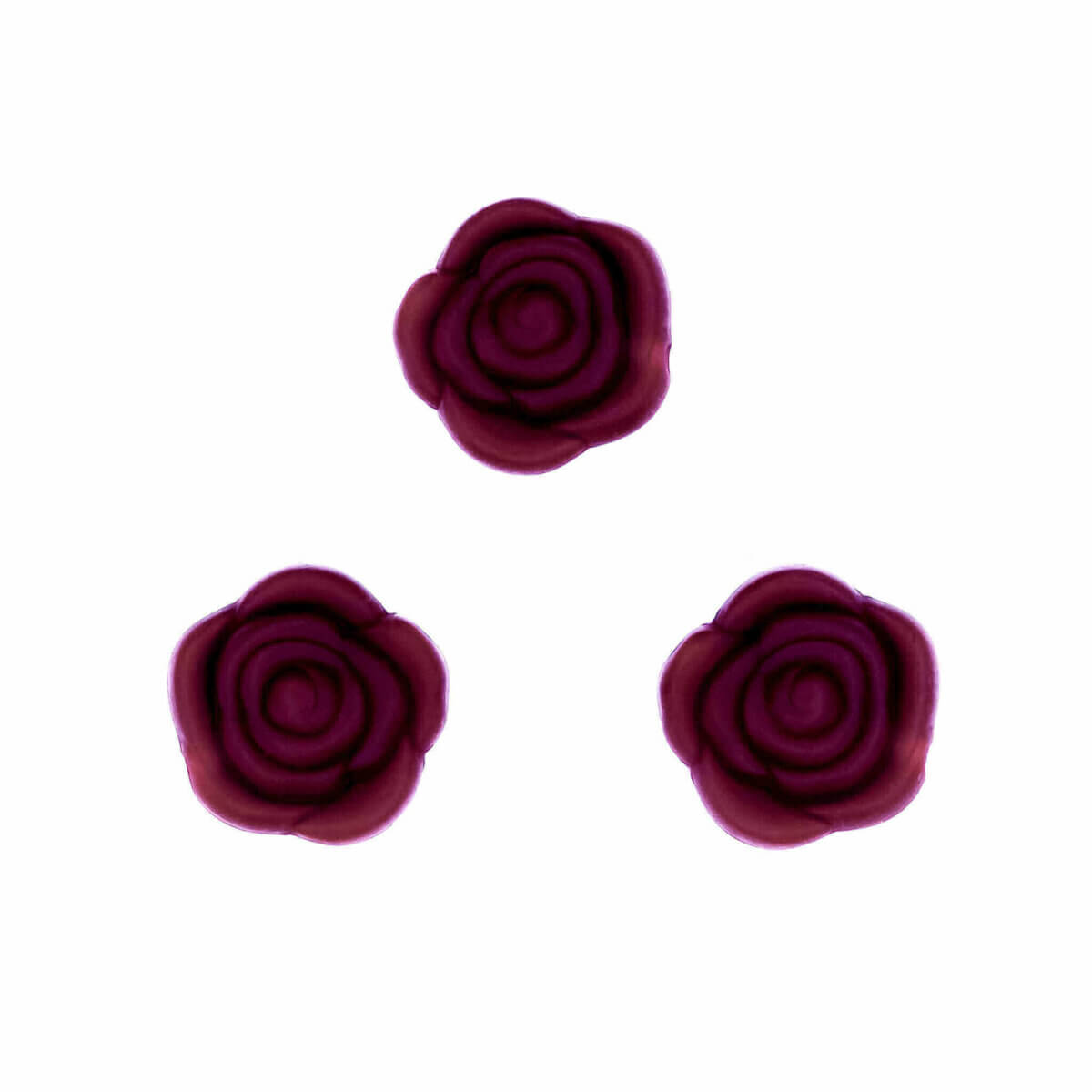 Silikonperlen Rose 20 mm rund kaufen Großhandel Schnuller Schnur Beißring Beere