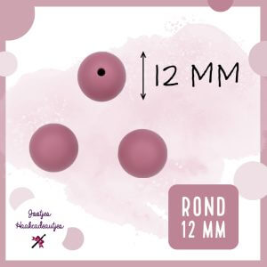 Siliconen kralen 12 mm rond inkopen groothandel speenkoord bijtring