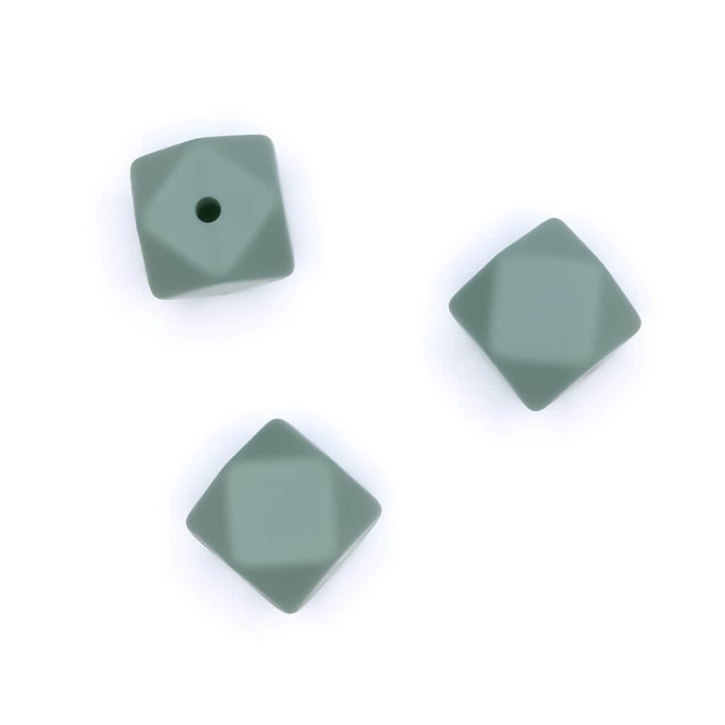 Siliconen kralen groothandel jade speenkoord bijtring hexagon