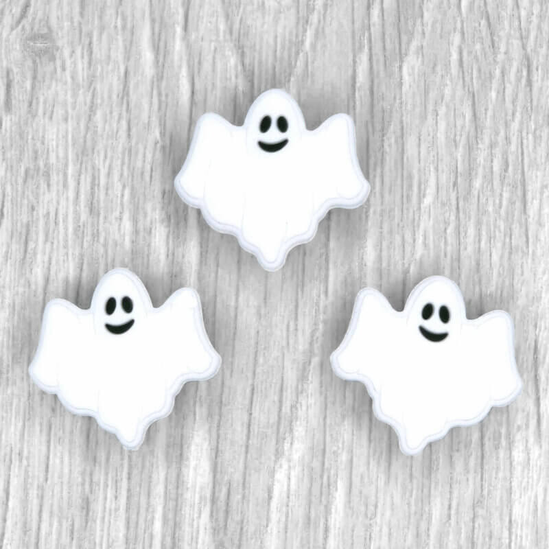 Silicone beads ghost wholesale pen pacifier cord teething ring