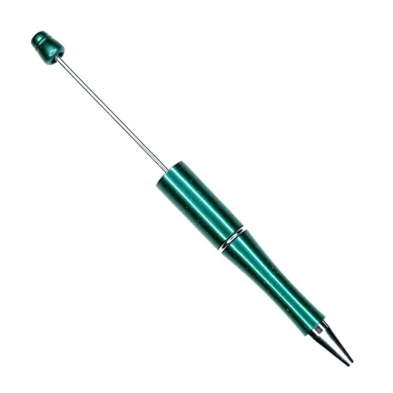 Beaded Pen Misses Gift Metallic Green