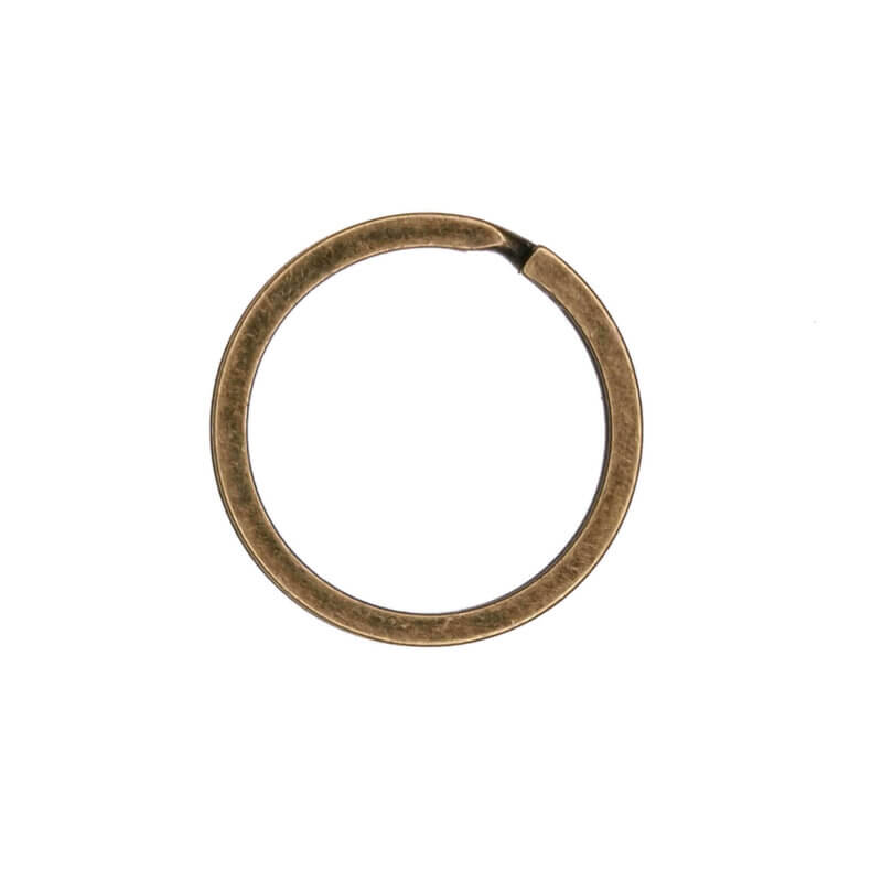 Key ring key ring bronze macrame 30 mm