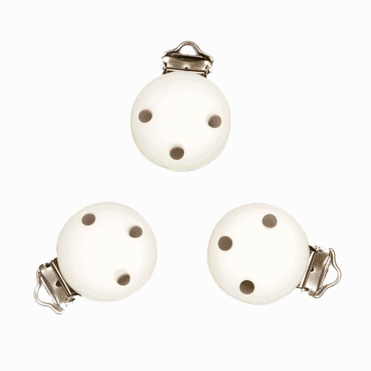 Color: Coconut
Shape: Select the desired shape and size.
Material: 100% baby safe, bpa free silicone material, safely tested according to EN-71 guidelines and therefore suitable for CE Certified finished products. Jootjes Haakcadeautjes
