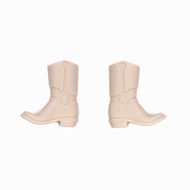 Siliconen kralen cowboy boots laarzen paard rijden groothandel bpa vrij old lace