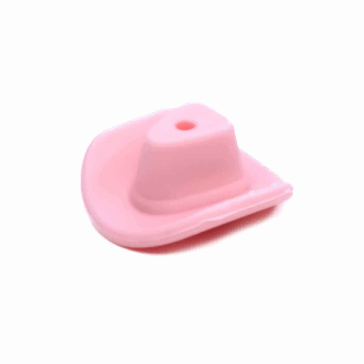Silikon Perle Cowboyhut Pfirsich rosa Großhandel bpa frei