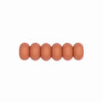Silicone beads abacus terracotta pacifier cord teething ring pram string bpa free wholesale