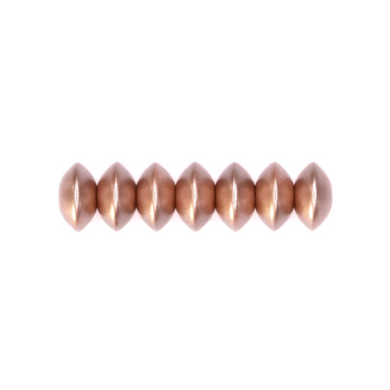 Siliconen kralen bpa vrij speenkoord bijtring groothandel ovaal 12 mm rose gold nugget