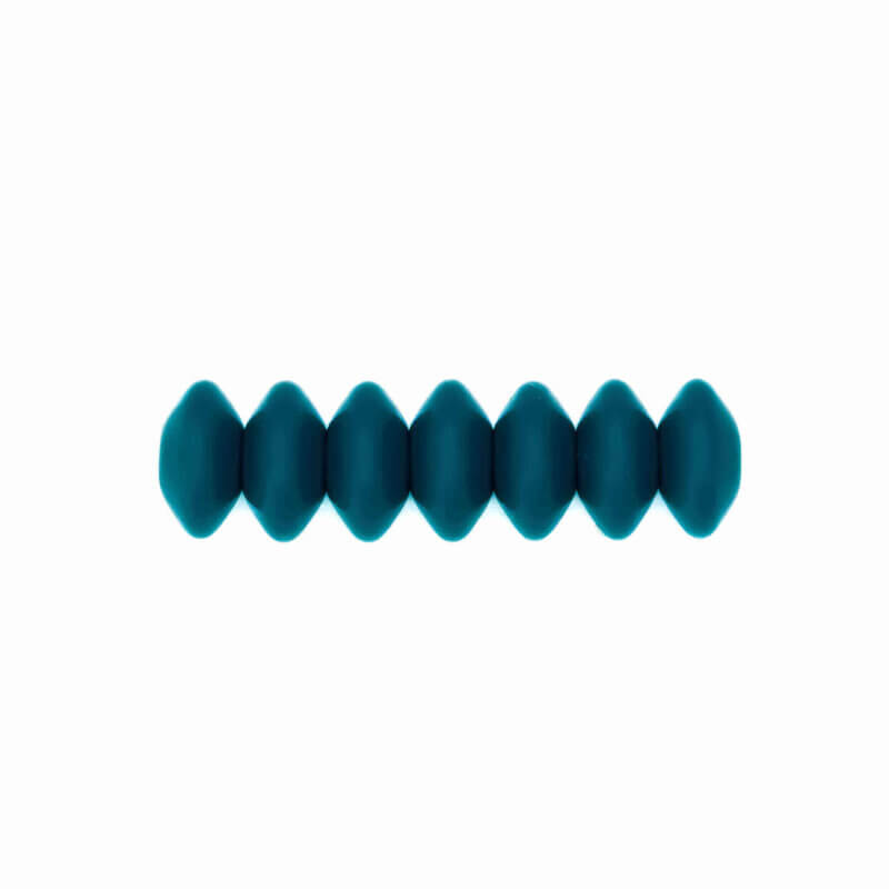 Silicone beads oval bpa free wholesale pacifier cord teething ring pram keychain dark teal