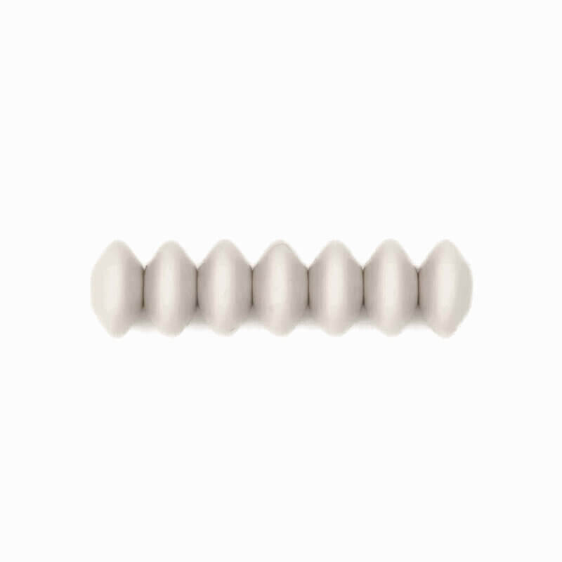Silicone beads oval bpa free wholesale pacifier cord teething ring pram keychain egg shell