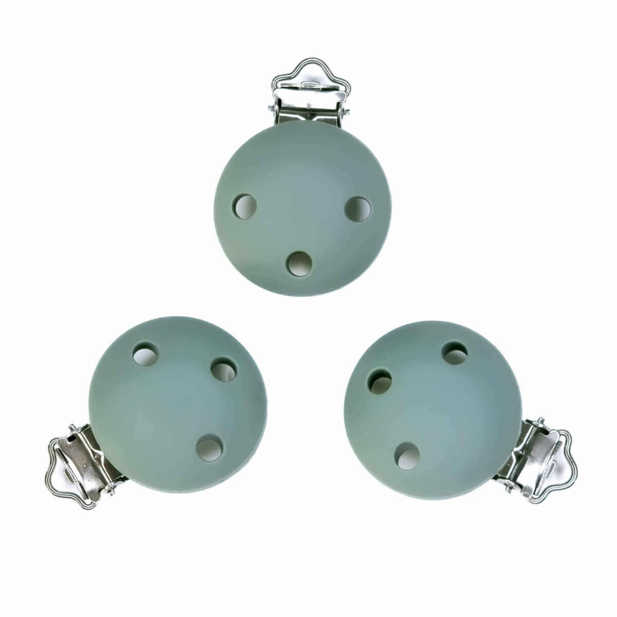 Attache-sucette en silicone cordelette jade en gros sans bpaAttache-sucette en silicone cordelette jade en gros sans bpa.