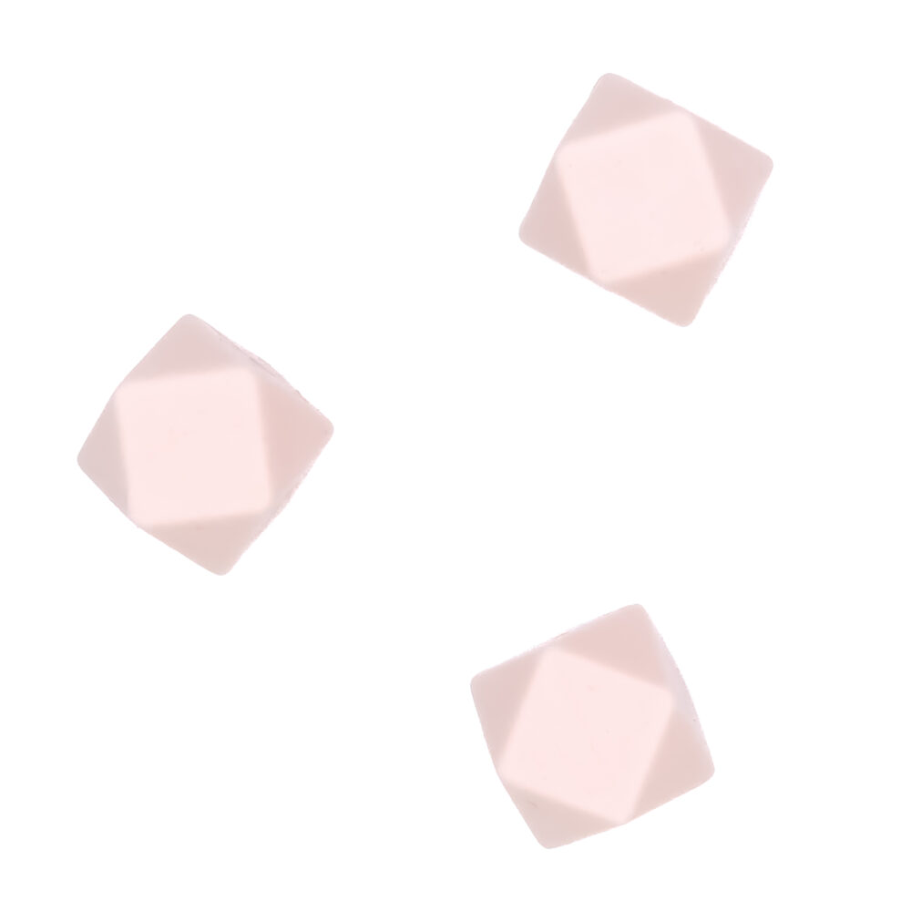 Siliconen kralen hexagon astilbe groothandel bpa vrij bijtring speenkoord