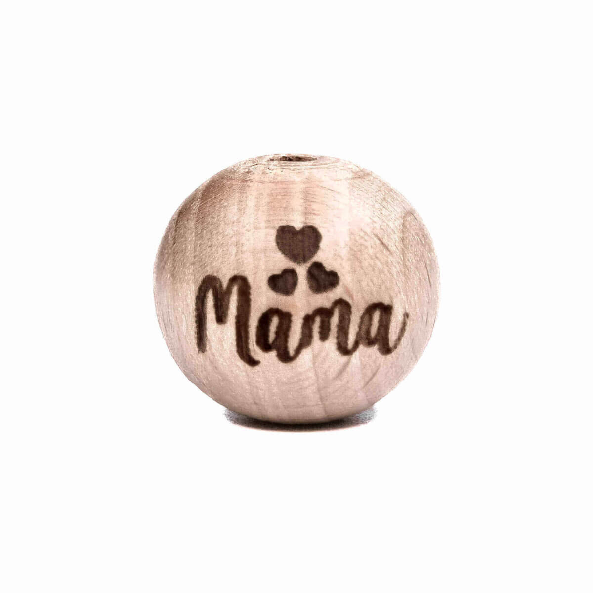 Holzperlen gelasert Mama Laser Großhandel Schnuller Schnur Beißring