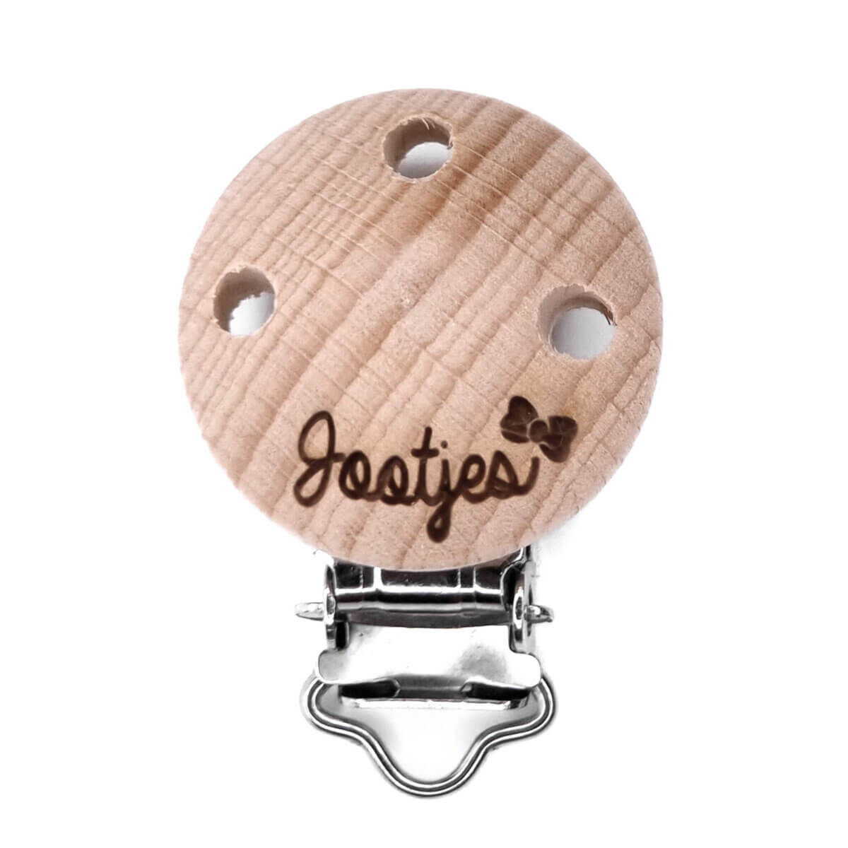 Attache-sucette gravée avec marque laser propre marque grossiste anneau de dentition cordon de tétine