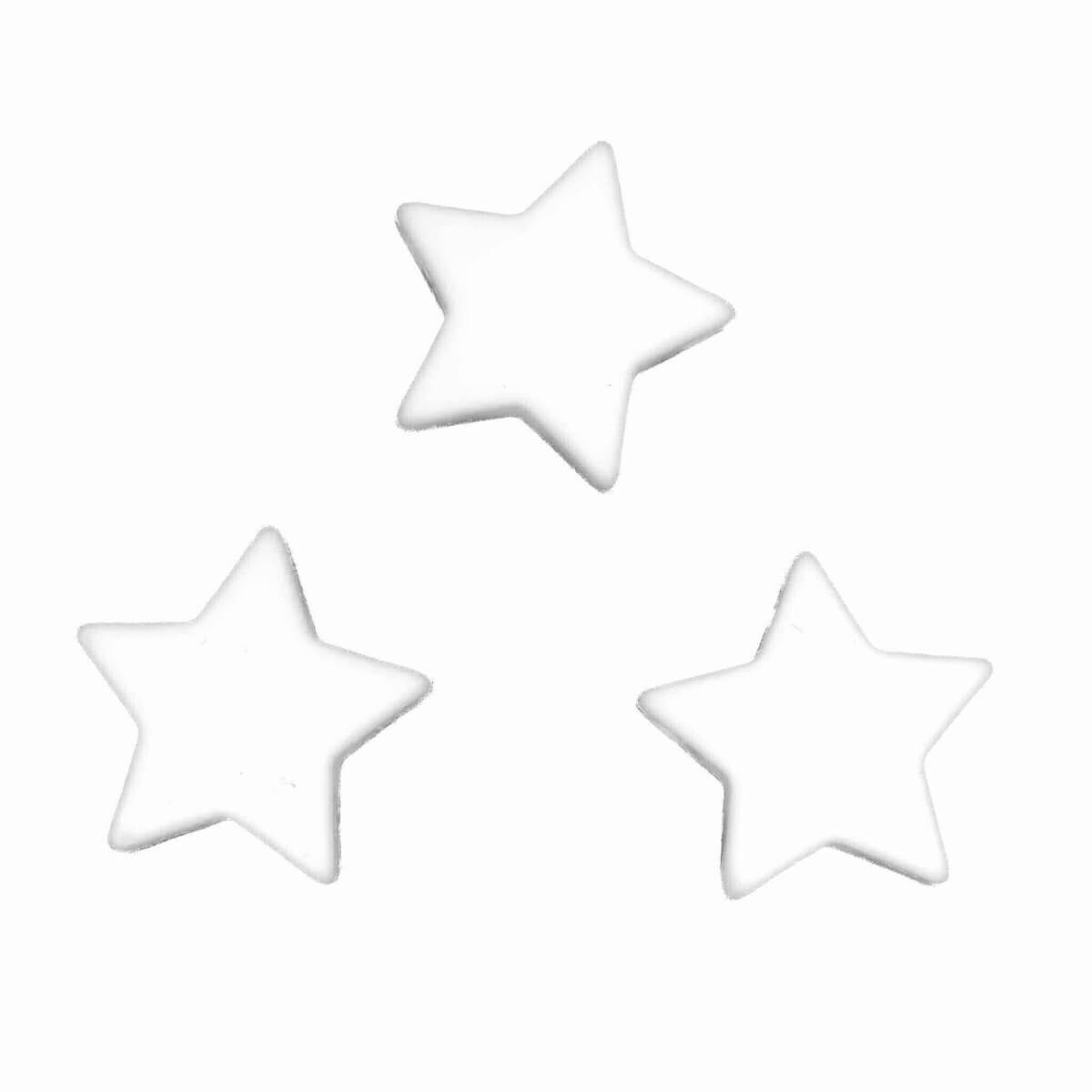 Kleurcode 25 mm -  Wit - Type: Siliconen kralen ster - Ster kraal middelgroot - Formaat: 25 mm - Verkocht per stuk, nergens goedkoper - BPA-, Ftalaten-, Lood-, PVC- en Gif-vrij - CE-gecertificeerd - Medische kwaliteit siliconen kralen - Koelbaar in de koelkast - Vaatwasser bestendig Jootjes Haakcadeautjes