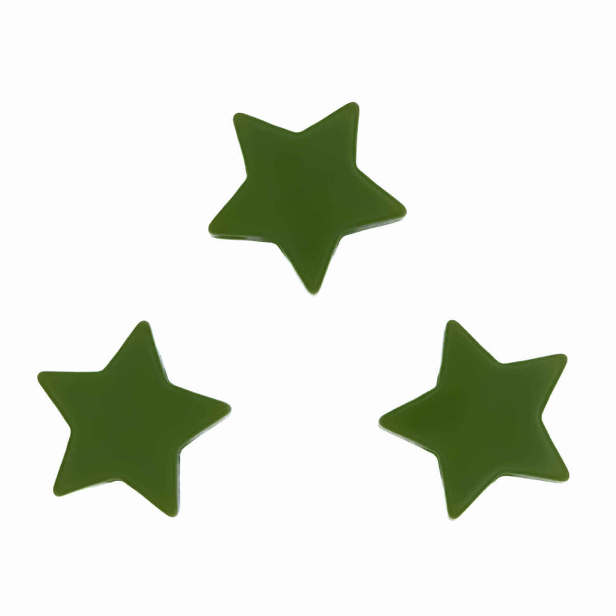 Kleurcode 25 mm - Mosgroen - Type: Siliconen kralen ster - Ster kraal middelgroot - Formaat: 25 mm - Verkocht per stuk, nergens goedkoper - BPA-, Ftalaten-, Lood-, PVC- en Gif-vrij - CE-gecertificeerd - Medische kwaliteit siliconen kralen - Koelbaar in de koelkast - Vaatwasser bestendig Jootjes Haakcadeautjes