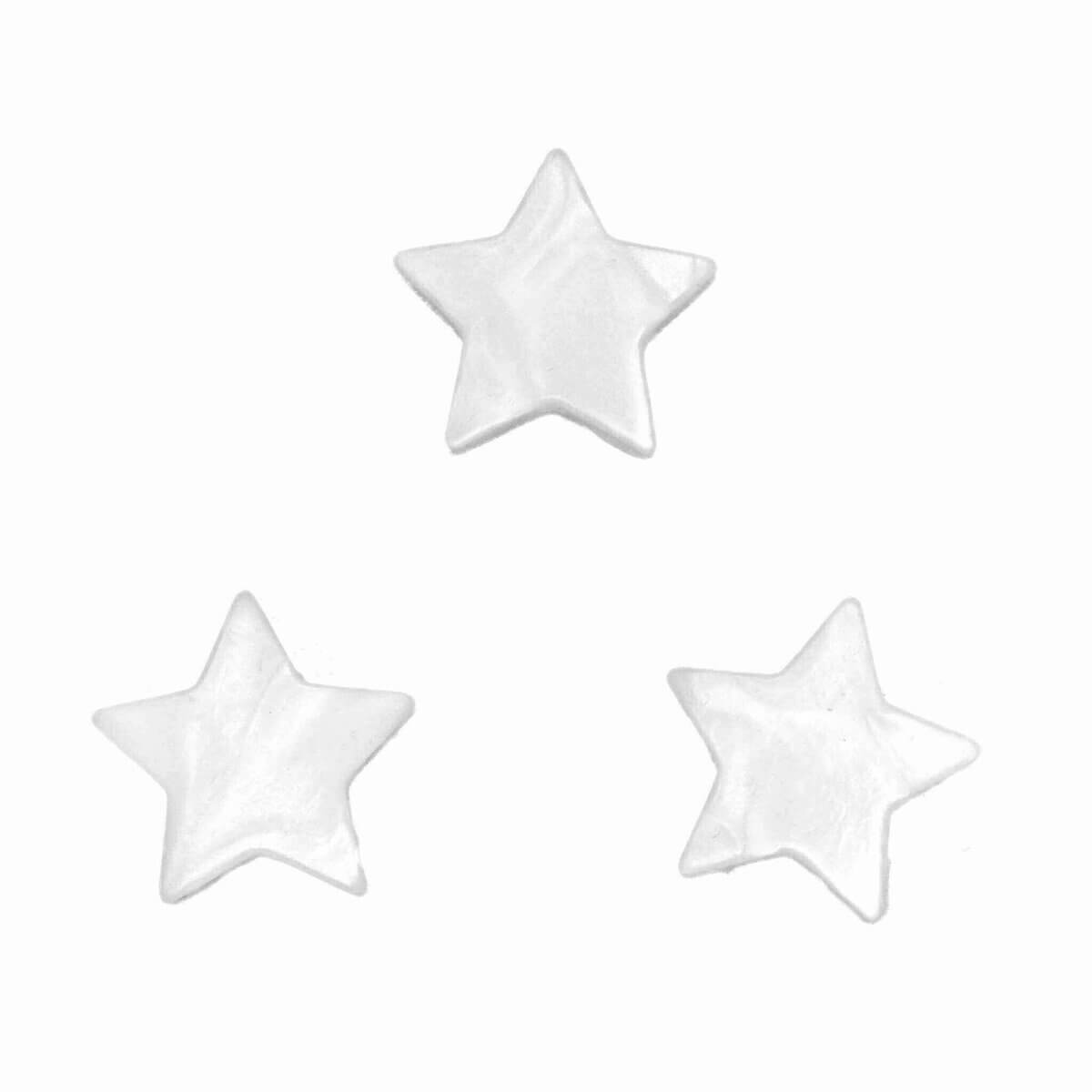 Color code 25 mm - Metallic Pearl White - Type: Silicone beads star - Star bead medium size
- Size: 25 mm
- Sold individually, nowhere cheaper
- BPA-, Phthalates-, Lead-, PVC- and Poison-free
- CE-certified
- Medical grade silicone beads
- Chillable in the refrigerator
- Dishwasher safe Jootjes Haakcadeautjes