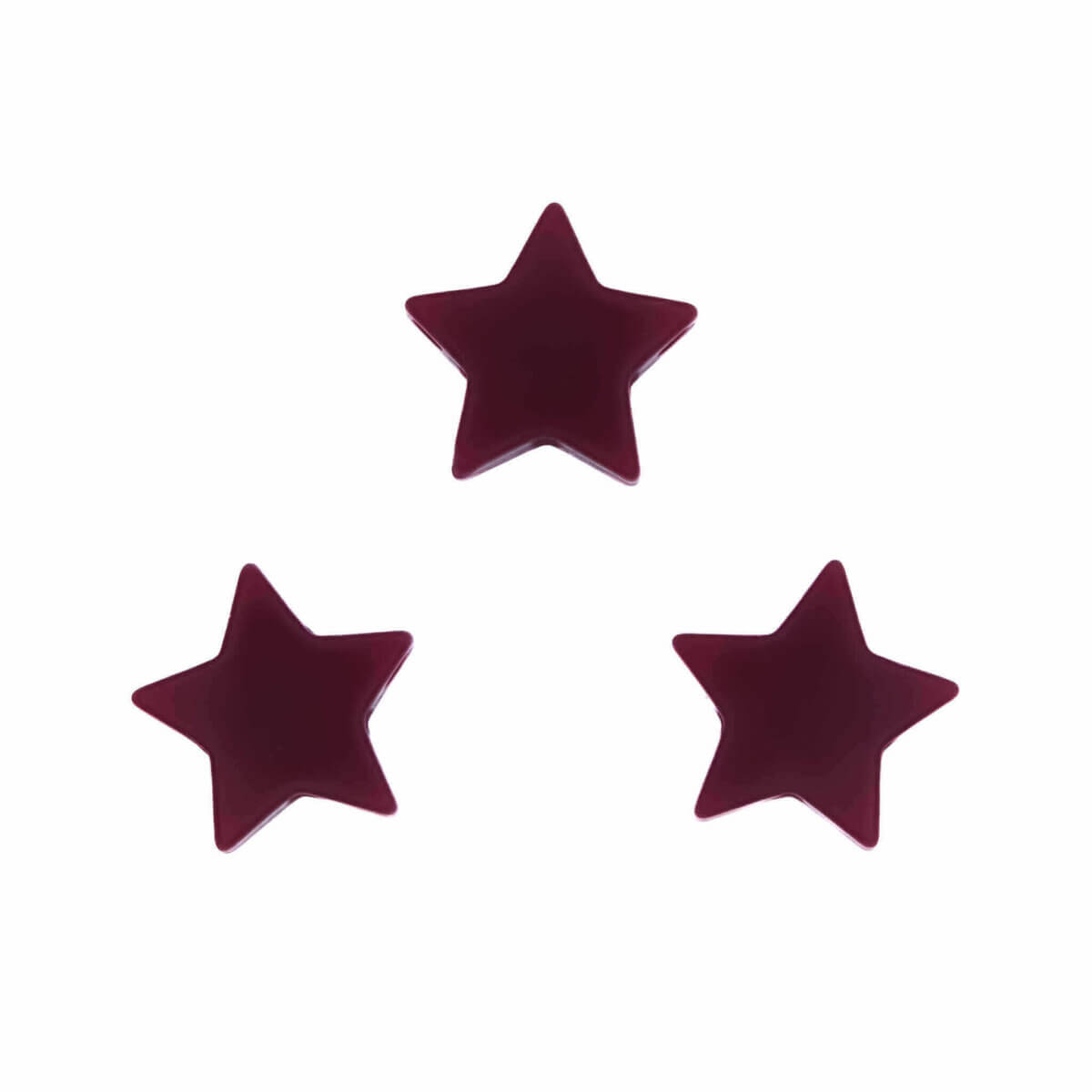 Kleurcode 25 mm - Berry - Type: Siliconen kralen ster - Ster kraal middelgroot - Formaat: 25 mm - Verkocht per stuk, nergens goedkoper - BPA-, Ftalaten-, Lood-, PVC- en Gif-vrij - CE-gecertificeerd - Medische kwaliteit siliconen kralen - Koelbaar in de koelkast - Vaatwasser bestendig Jootjes Haakcadeautjes
