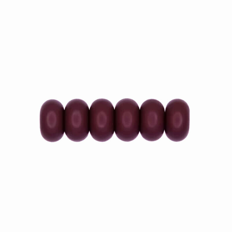 Silicone beads - Abacus - 14 mm - Burgundy