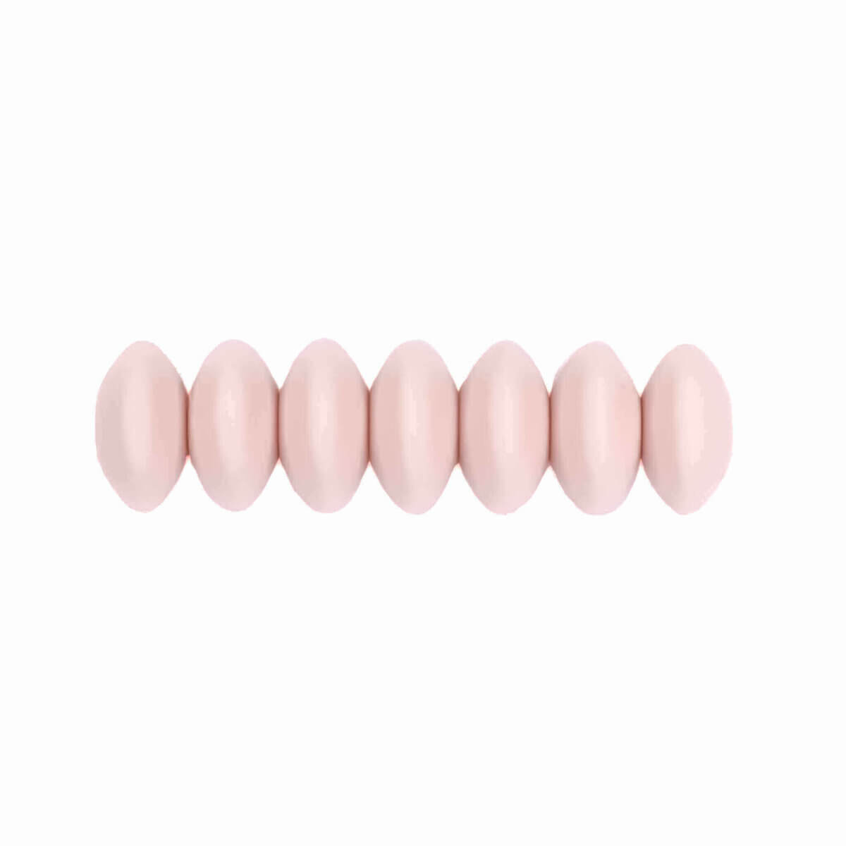 Color Code Astilbe - Type: Silicone beads oval - spacer disc
- Size: 12 mm
- Sold individually, nowhere cheaper
- BPA-, Phthalates-, Lead-, PVC- and Poison-free
- CE-certified
- Medical grade silicone beads
- Chillable in the refrigerator
- Dishwasher safe Jootjes Haakcadeautjes