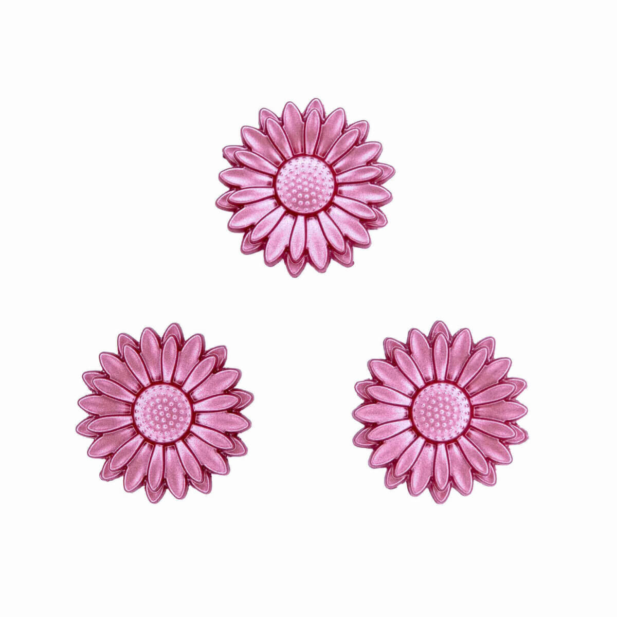 Variante: Blume - 22 mm - Rose Nugget Hergestellt aus BPA-freiem Silikon. Völlig frei von schädlichen Chemikalien, wie es die europäischen Prüfkriterien EN-71 vorschreiben, und daher 100% kindersicher. Für weitere Informationen über die Verwendung,
lesen Sie unten auf der Seite. Jootjes Haakcadeautjes