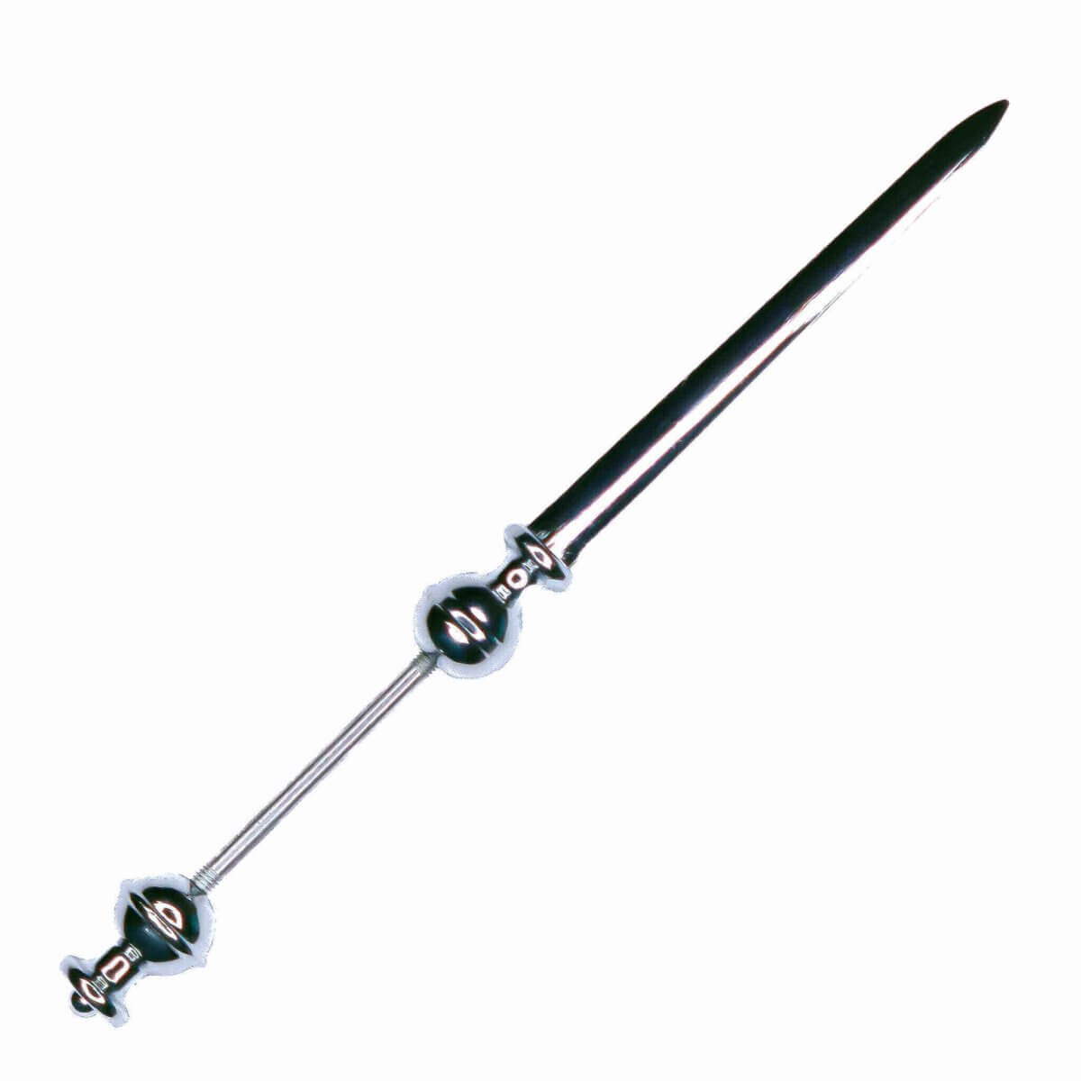 Threadable letter opener threadable silicone beads engraved beads wholesale bpa free