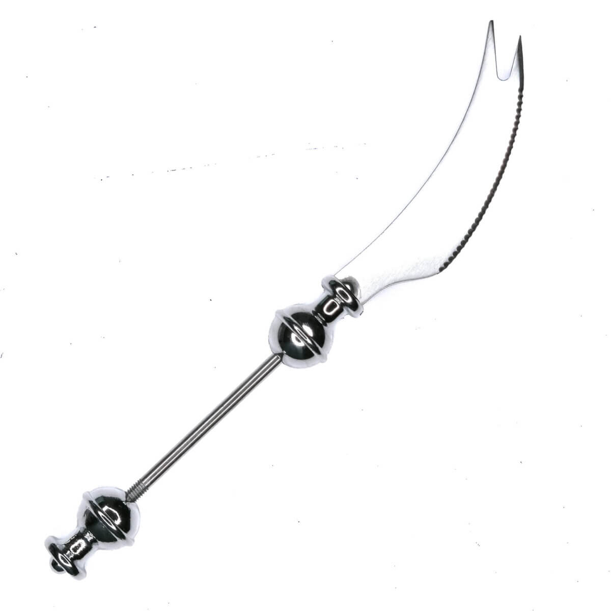 Threadable cheese knife threadable silicone beads engraved beads wholesale bpa free
