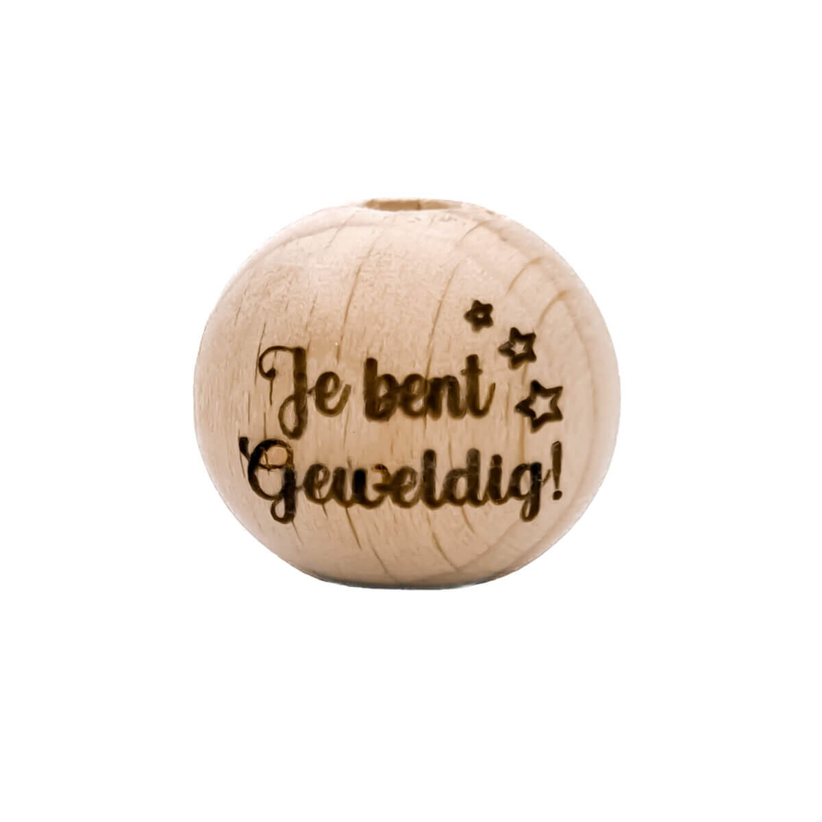 Wooden beads engraved pacifier cord teething ring wine opener keychain you are awesome wholesale