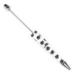 Beaded Pen Misses Gift Rowable Happy Feet