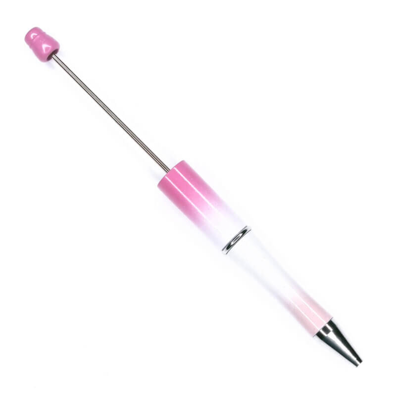 Kralenpen Juffen Cadeau Rijgbaar Roze Wit Verloop