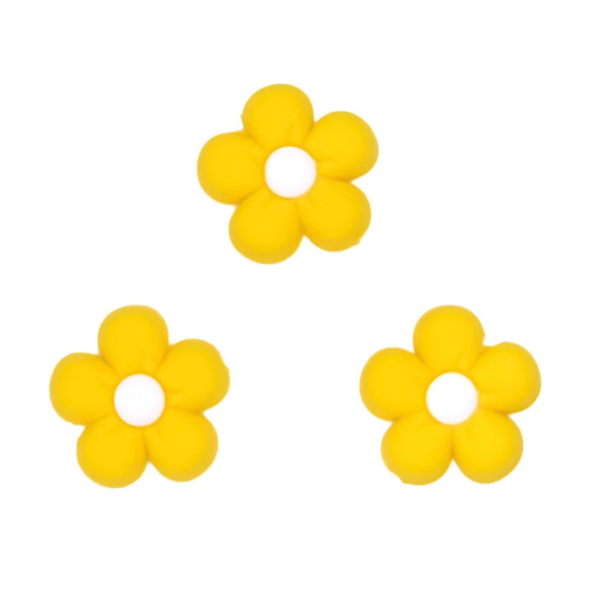 Silicone beads flower bright yellow pacifier cord teething ring wholesale netherlands belgium