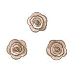 Perles de silicone rose 20 mm champagne nugget bpa free dummy cordon anneau de dentition baby safe