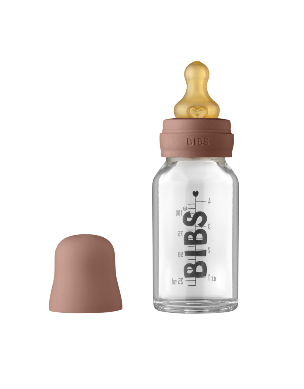 BIBS zuigfles glazen fles woodchuck groothandel inkopen 110 ml