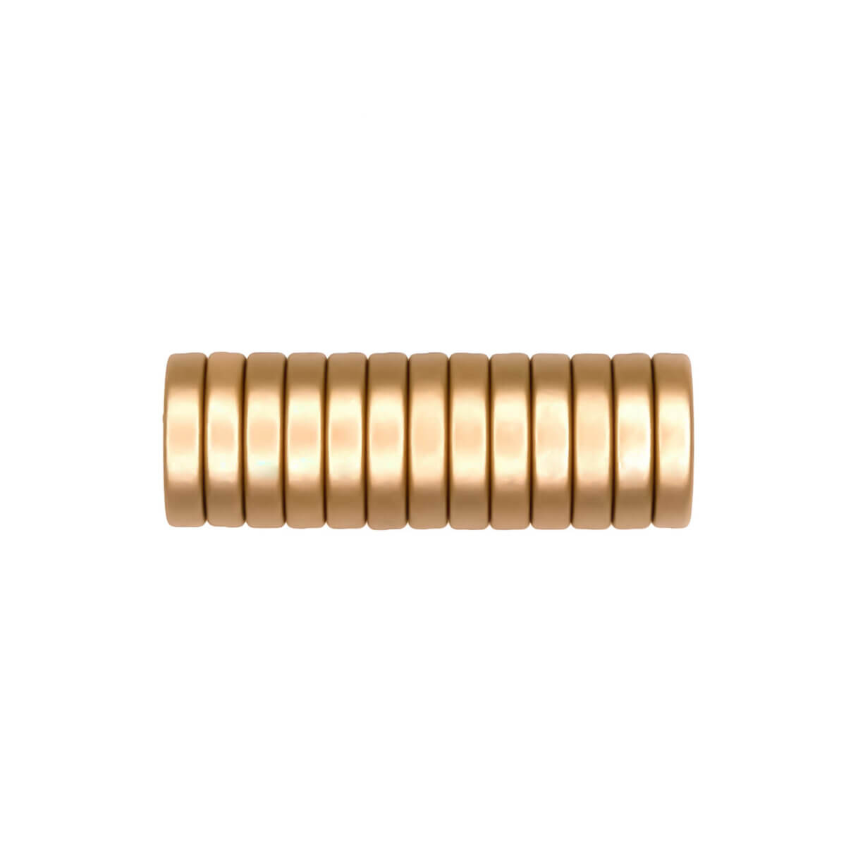 Kleurcode Golden Nugget - Type: Siliconen kralen Mini Circlet - Formaat: 12x4 mm - Vastgelegd ontwerp LittleJo BV - Verkocht per stuk, nergens goedkoper - BPA-, Ftalaten-, Lood-, PVC- en Gif-vrij - Geschikt voor CE-gecertificeerd eind product - Medische kwaliteit siliconen kralen - Koelbaar in de koelkast - Vaatwasser bestendig Jootjes Haakcadeautjes