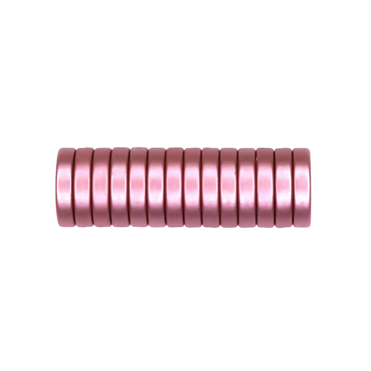 Color code Rose Nugget - Type: Silicone Beads Mini Circlet
- Size: 12x4 mm
- Established design LittleJo BV
- Sold individually, nowhere cheaper
- BPA-, Phthalates-, Lead-, PVC- and Poison-free
- Suitable for CE certified end product
- Medical grade silicone beads
- Chillable in the refrigerator
- Dishwasher safe Jootjes Haakcadeautjes
