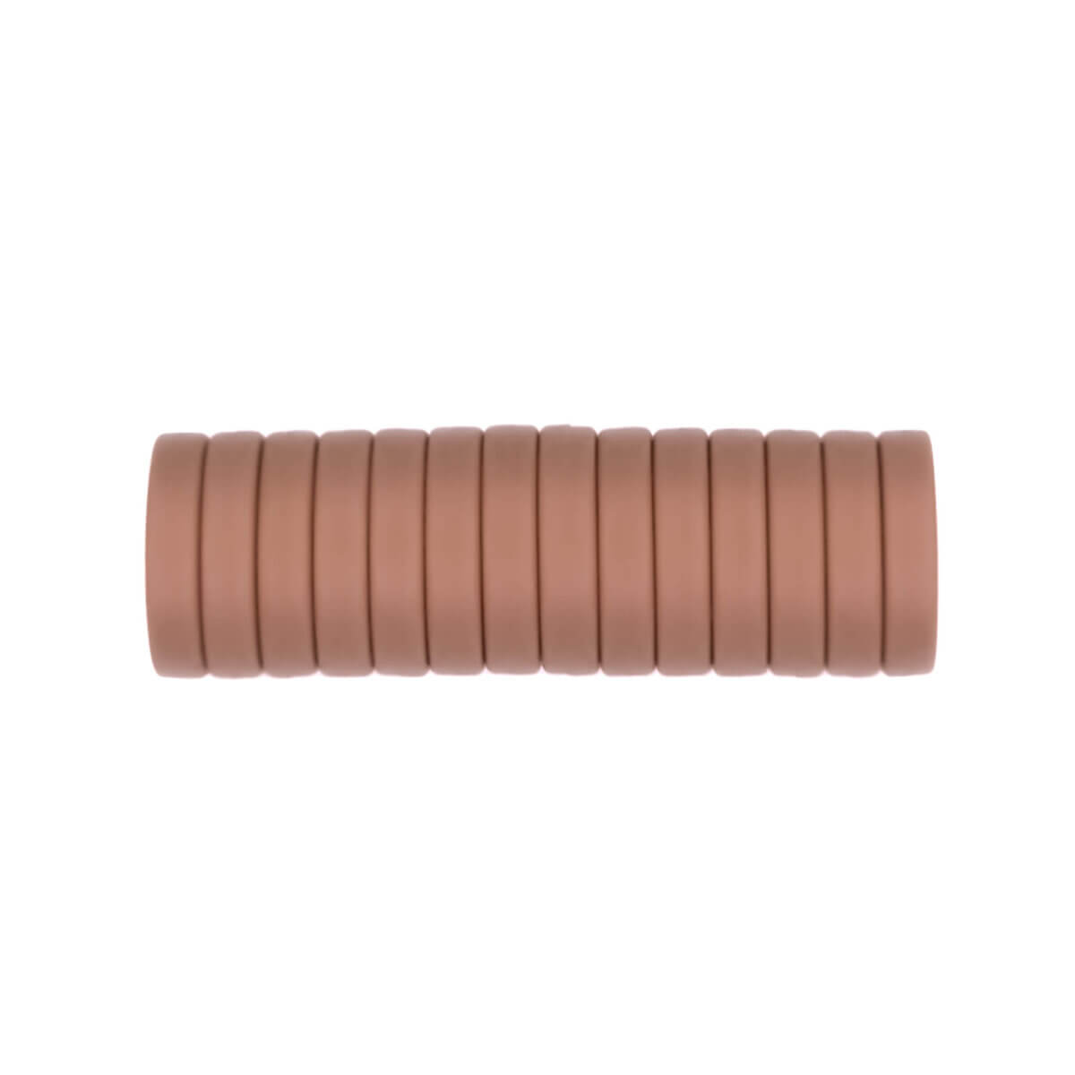 Farbcode Vollmilchschokolade - Typ: Silikonperlen Mini Circlet
- Größe: 12x4 mm
- Einzeln verkauft, nirgends billiger
- Frei von BPA, Phthalaten, Blei, PVC und Toxinen
- Geeignet für CE-zertifizierte Endprodukte
- Silikonperlen in medizinischer Qualität
- Im Kühlschrank kühlbar
- Spülmaschinentauglich Jootjes Haakcadeautjes