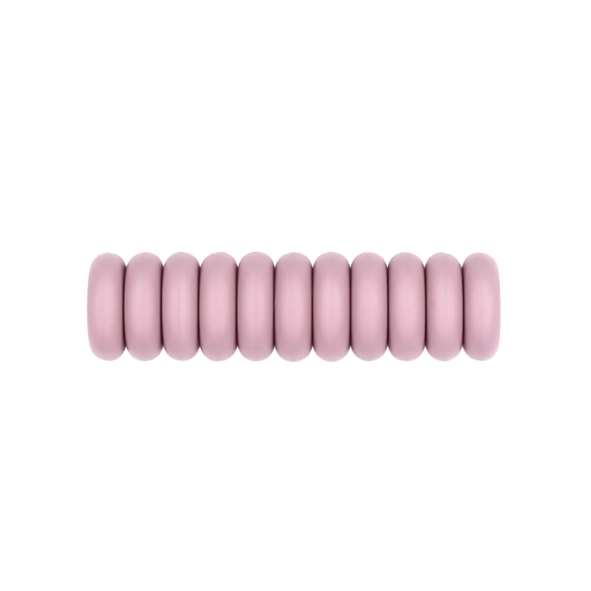 Perles en silicone mini abaque 12 x 4 mm anneau de dentition cordon de tétine vieux rose grossiste