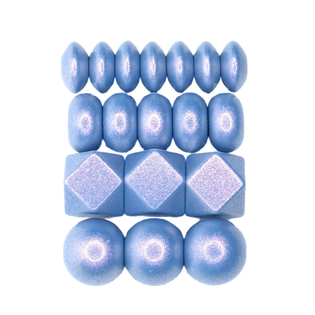 Siliconen kralen parel poeder blauw siliconen parels groothandel bijtring speenkoord bpa vrij inkopen sleutelhanger baby