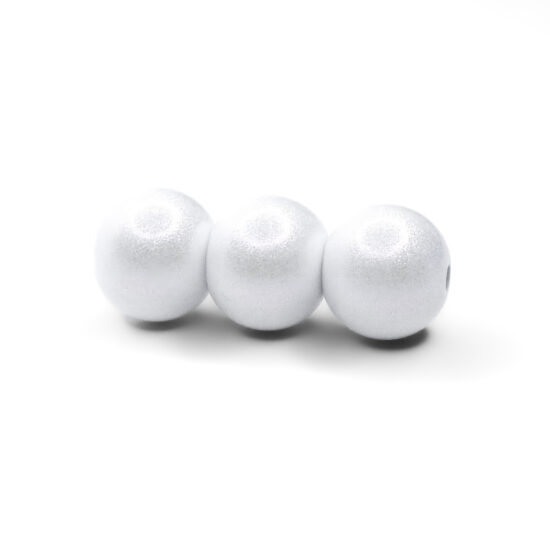 Siliconen kralen parels 16 mm witte jade siliconen parels groothandel bijtring speenkoord bpa vrij inkopen
