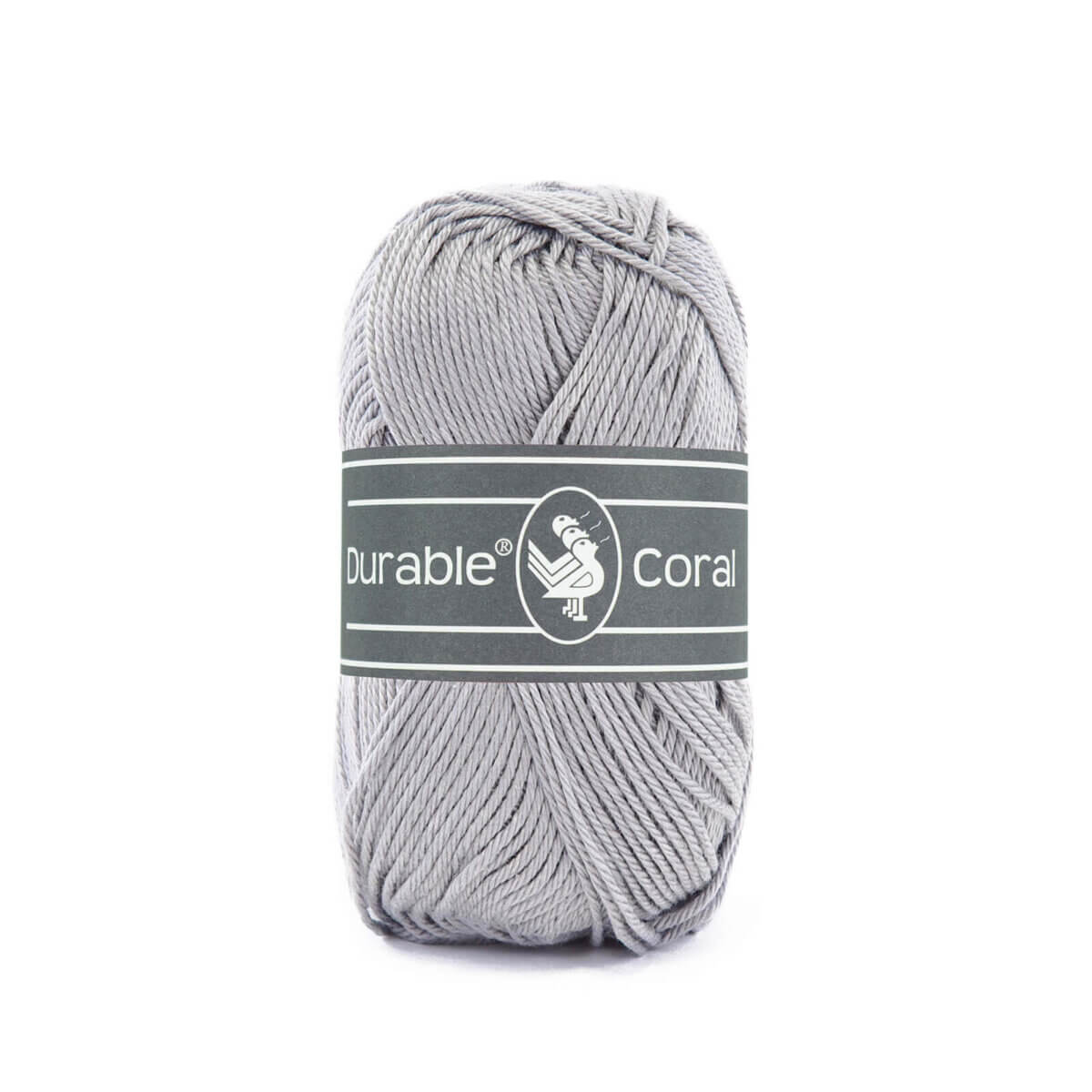 Durable Coral - 2232 Light Grey
100% Mercerized cotton
<table border="0">
<tbody>
<tr>
<td>Material</td>
<td>100% cotton</td>
</tr>
<tr>
<td>Weight</td>
<td>50 grams</td>
</tr>
<tr>
<td>Length</td>
<td>approximately 125 meters</td>
</tr>
<tr>
<td>Recommended needle</td>
<td>2.5 - 3 mm</td>
</tr>
<tr>
<td>Stitch ratio 10 x 10 cm</td>
<td>24 stitches x 36 needles</td>
</tr>
<tr>
<td>Machine wash</td>
<td>30 degrees</td>
</tr>
</tbody>
</table> Jootjes Haakcadeautjes