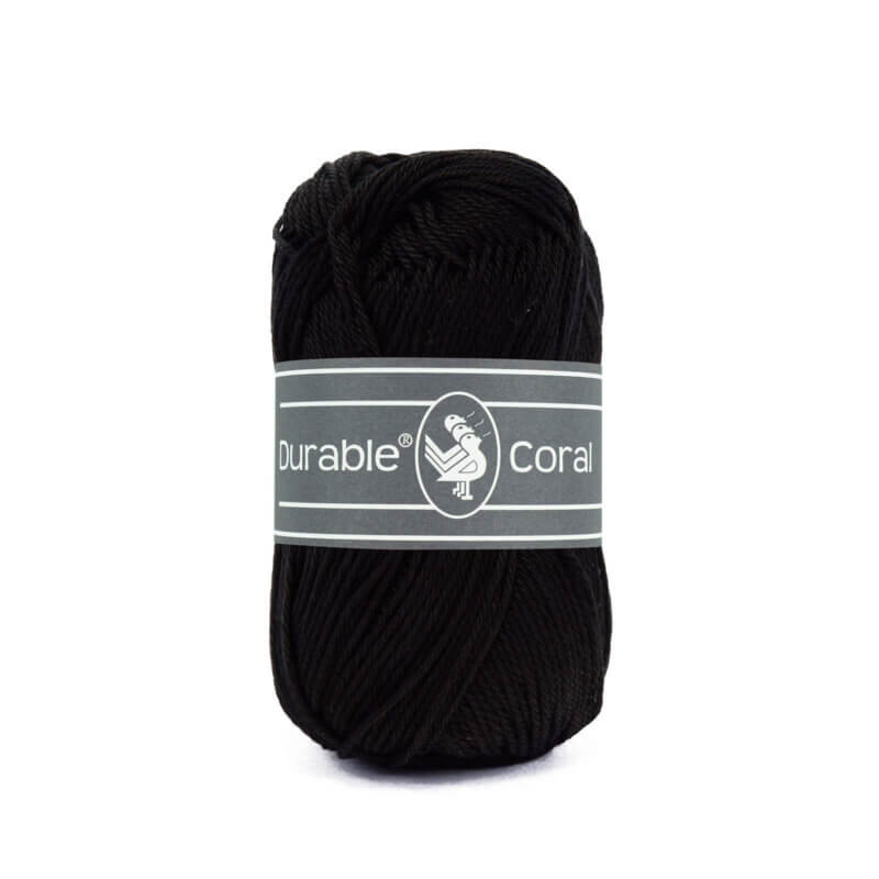 Durable Coral 325 Black haken breien amigurumi baby groothandel knuffel