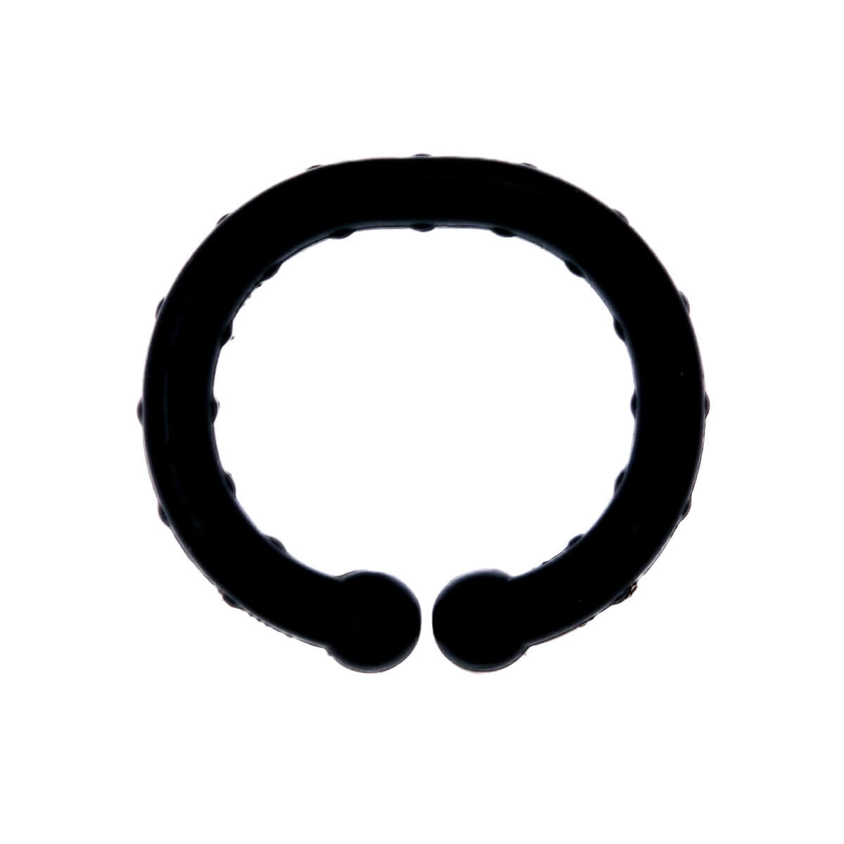 <ul> <li>Color: Black</li> <li>EN-71 safely tested silicone material</li> <li>Used in the book Crocheting Animals for Baby by Rosanne Briggeman / Knufl</li> <li>Perfect for use as a top hook / attachment for a car hanger</li> <li>Flexible, bends with you and therefore fits around most wagons/boxes</li> <li>Please note, not a teething ring, under the silicone outer layer of the wagon hook is a baby-safe plastic incorporated which causes the ring to spring back. However, this can become visible when bitten. Not meant to be bitten on.</li> <li>Antibacterial, easy to wipe off.</li>
</ul> Jootjes Haakcadeautjes