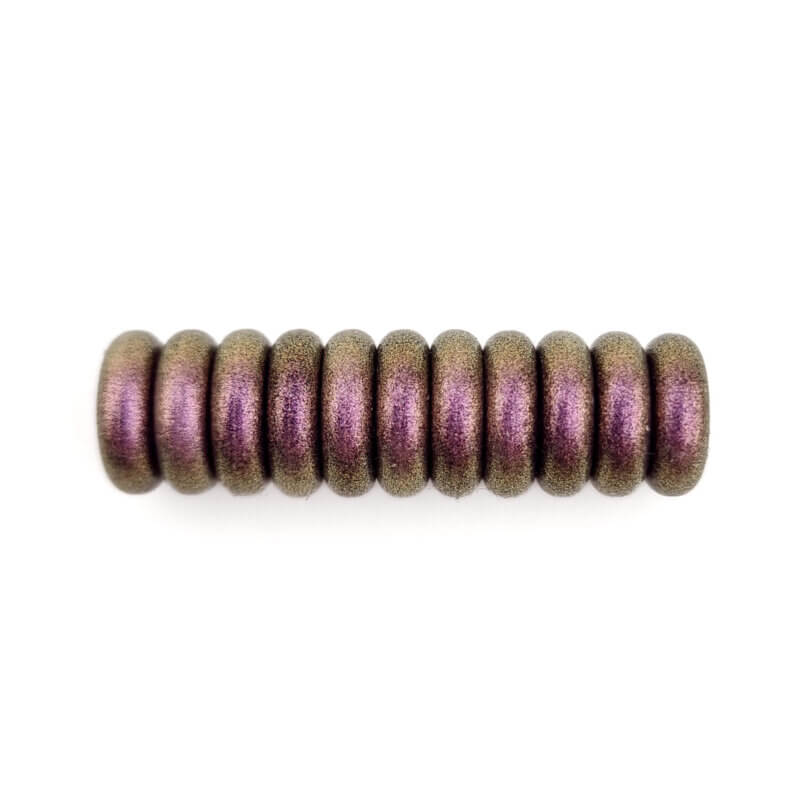 Siliconen kralen mini abacus 12 x 4 mm zwarte parel speenkoord bijtring groothandel