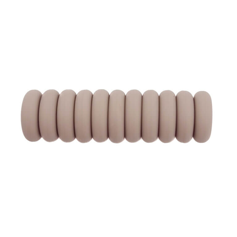 Silikonperlen Mini Abakus 12 x 4 mm Ton Schnuller Schnur Beißring Großhandel