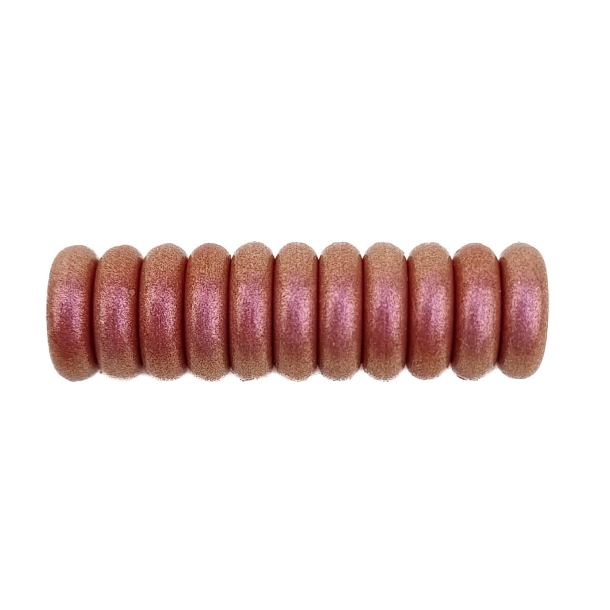 Siliconen kralen mini abacus 12 x 4 mm henna parel speenkoord bijtring groothandel