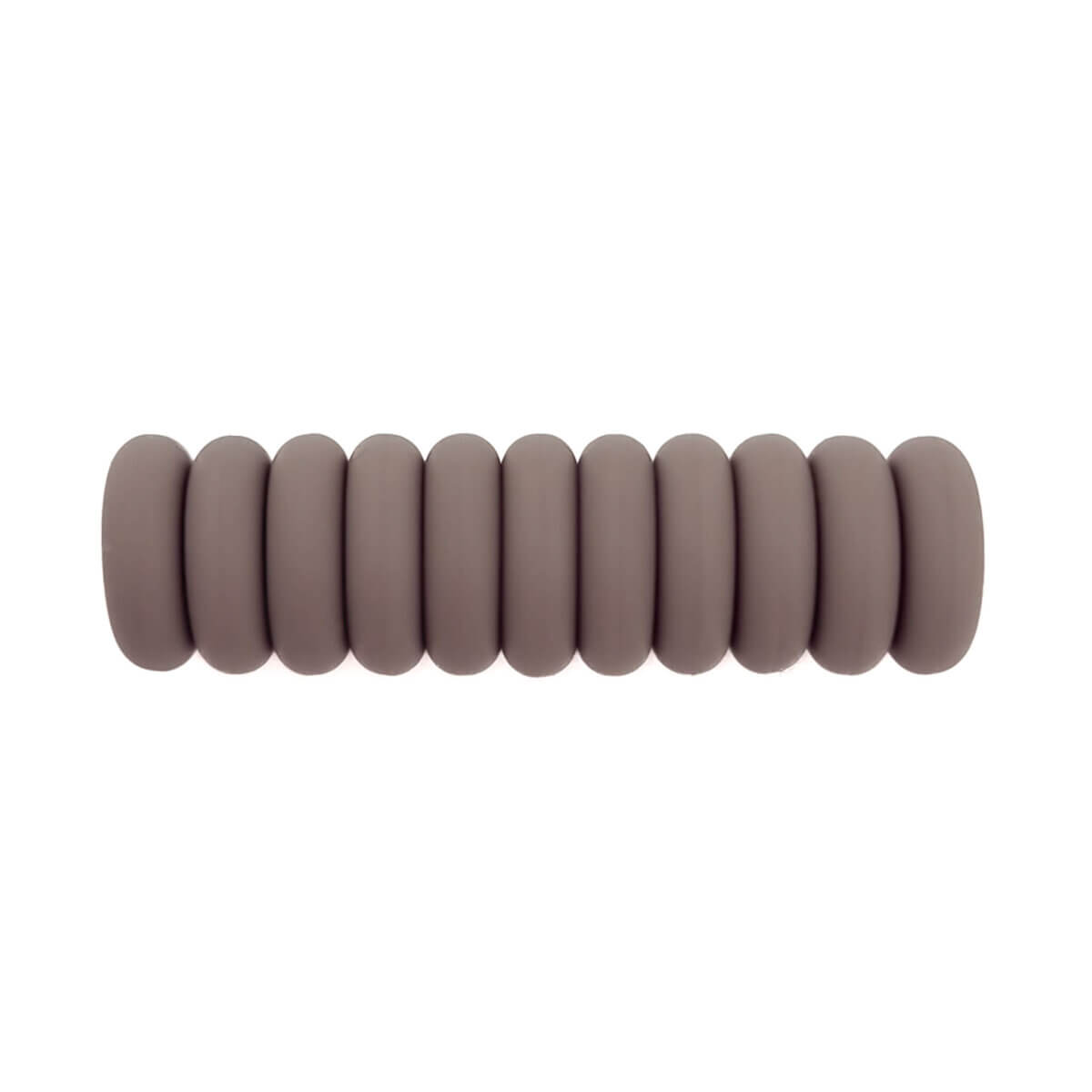 Siliconen kralen mini abacus 12 x 4 mm truffel speenkoord bijtring groothandel